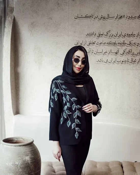 کت جواهردوزی روژین