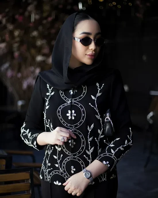 کت جواهردوزی صدف