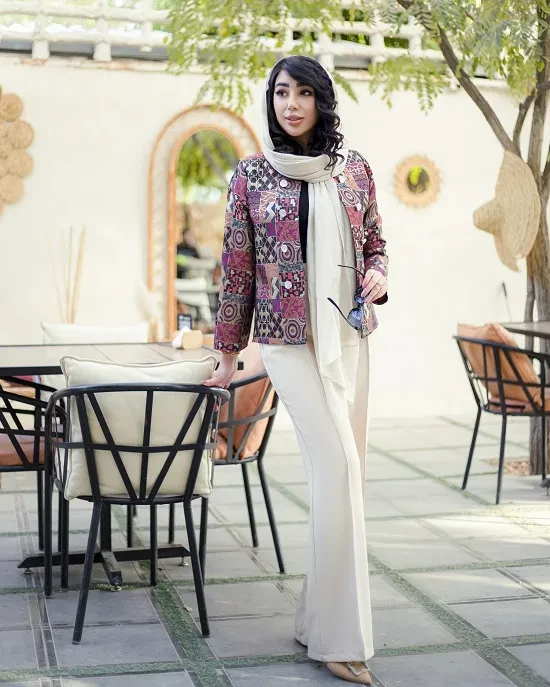 کت ژاکارد سنتی