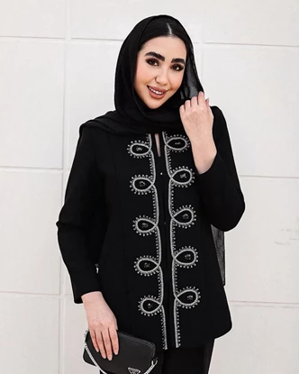 کت جواهردوزی اشک